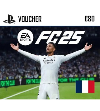 EA SPORTS FC 25 PlayStation Network Card €80 FR PlayStation 5 Key 